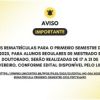 REMATR&Iacute;CULAS 1&ordm; SEMESTRE 2025