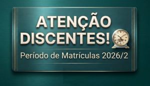 Matr&iacute;culas 2026/2 PPGCV